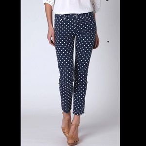 Anthro AG Stevie Polka Dot Ankle Size 31